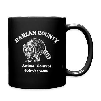 Haarlan County Animal Control - Full Color Mug - black - Right