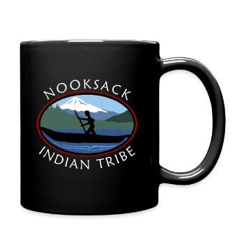Nooksack Indian Tribe - Full Color Mug - black - Right