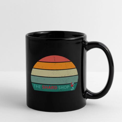 minimalist retro design - Full Color Mug