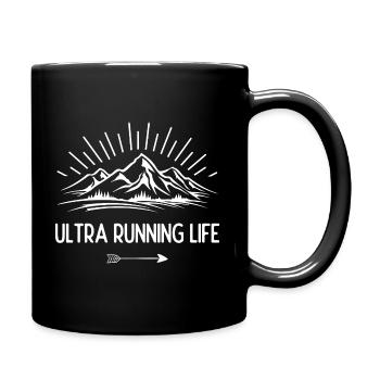 Ultra Running Life - Full Color Mug - black - Right