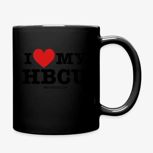 I Love My HBCU - Women's Black, Red and White T-Sh - Full Color Mug