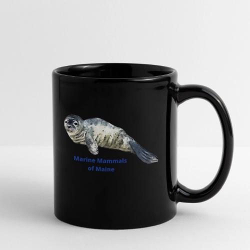 Resting Harbor seal Pup - Full Color Mug