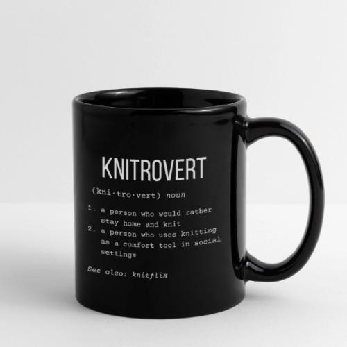 Knitrovert | Definition Collection - Full Color Mug