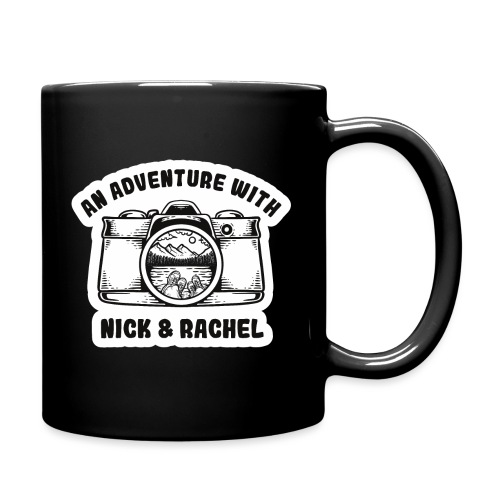 Nick & Rachel Black & White Logo - Full Color Mug