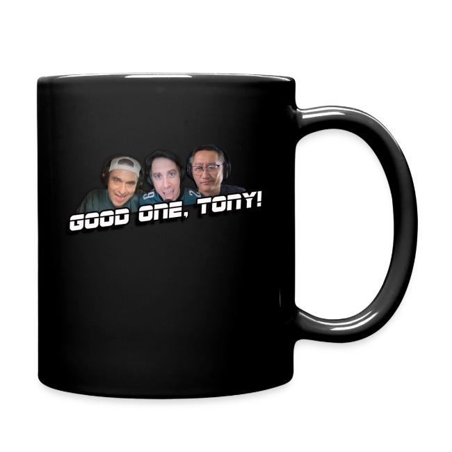 GOOD ONE, TONY! (with Fusco Show back)