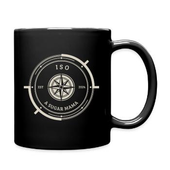 ISO Collection In Search of A Sugar Mama - Full Color Mug - black - Right