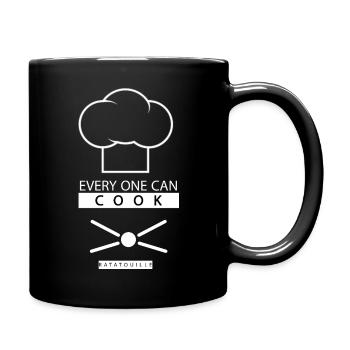every one can cook(ratatouille) - Full Color Mug - black - Right