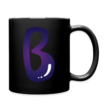 B Graffiti - Full Color Mug - black - Right