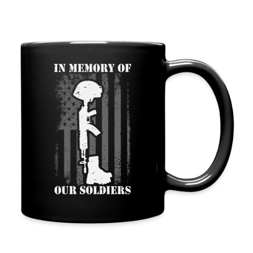In Memory Of Our Soldiers - Full Color Mug