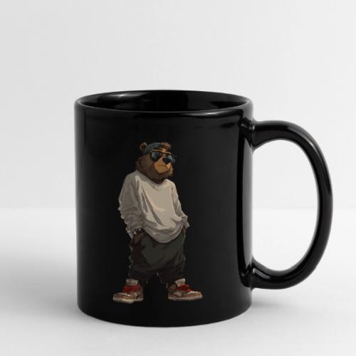 Urban Streetwear Bear Cool Apparel Design - Full Color Mug