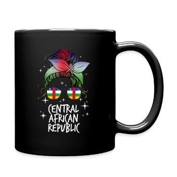 Central African Republic - Full Color Mug - black - Right