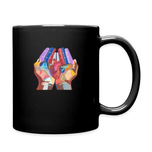 Heart in hand - Full Color Mug