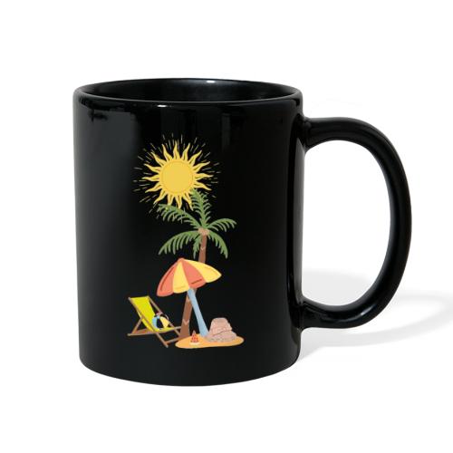 beach palm - Full Color Mug