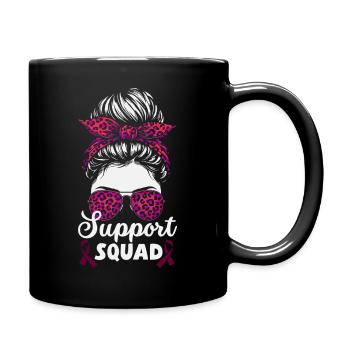 Support Squad Multiple Myeloma Awareness Leopard - Full Color Mug - black - Right