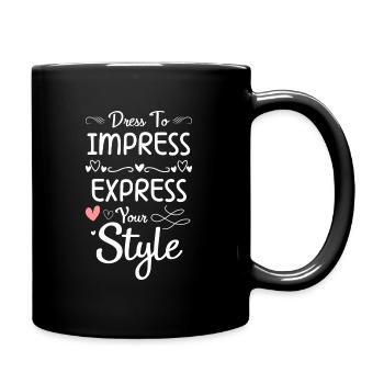Fashion Clothing Fashion Show - Full Color Mug - black - Right