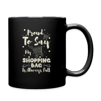 Shop Queen - Full Color Mug - black - Right