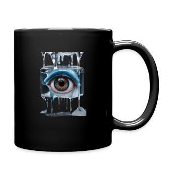 A Cold Gaze - Full Color Mug - black - Right