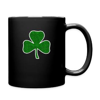 Irish Shamrock - Full Color Mug - black - Right