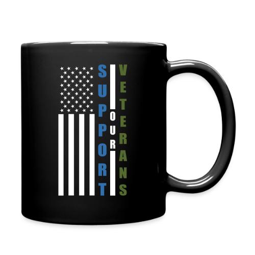 Support Our Veterans - Full Color Mug