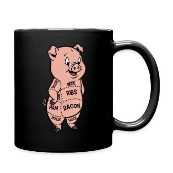 Choice Cuts - Full Color Mug - black - Right