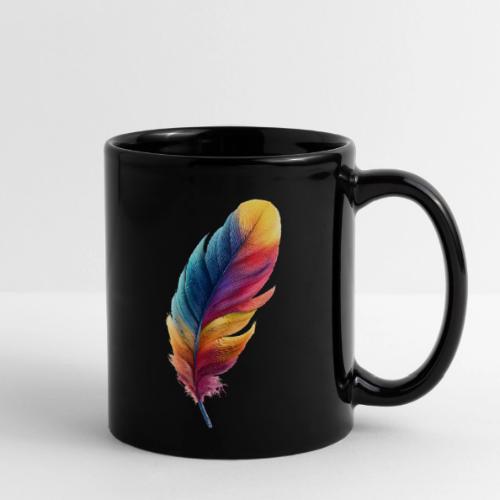 Rainbow Flight Feather - Full Color Mug