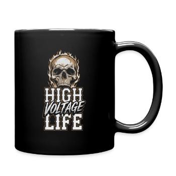 High Voltage Life - Full Color Mug - black - Right