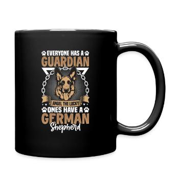 42 Every One has A Guardian Angel - Full Color Mug - black - Right