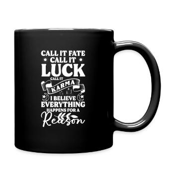 Karma Meditation Ego - Full Color Mug - black - Right