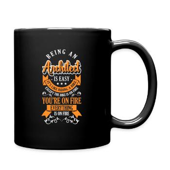 Architecture Building Landlord - Full Color Mug - black - Right