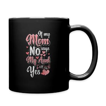 Family Reunion Meal Parents - Full Color Mug - black - Right