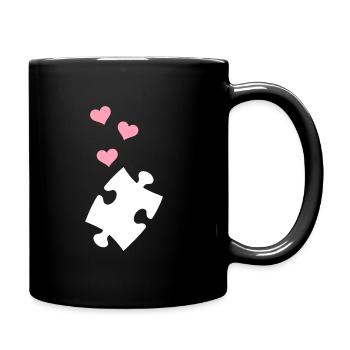 Jigsaw puzzle - Full Color Mug - black - Right