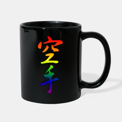 Karate Kanji Rainbow Gradient - Full Color Mug