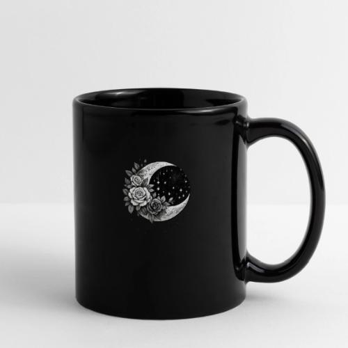 Crescent Moon Floral - Full Color Mug