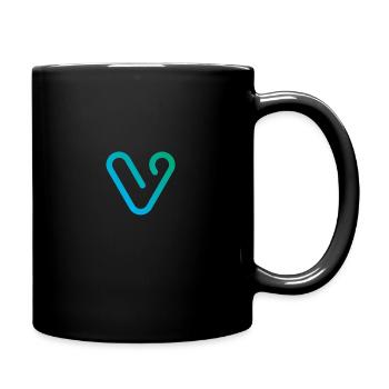 V - Full Color Mug - black - Right