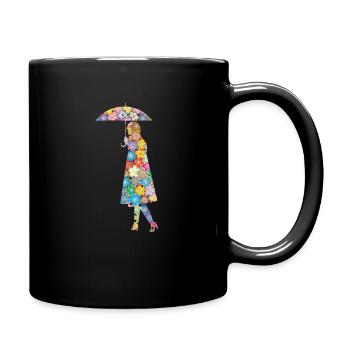 Umbrella - Full Color Mug - black - Right