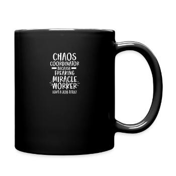 Chaos Coordinator - Full Color Mug - black - Right