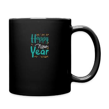 Happy New Year - Full Color Mug - black - Right