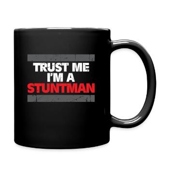 Stuntman Gift Job Occupation Movie Cinema - Full Color Mug - black - Right