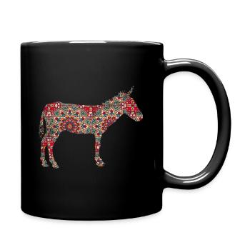 Donkey - Full Color Mug - black - Right