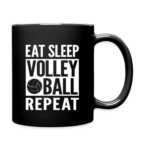 Eat Sleep Volleyball Repeat - Full Color Mug