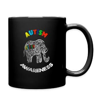 Autism Awareness - Full Color Mug - black - Right