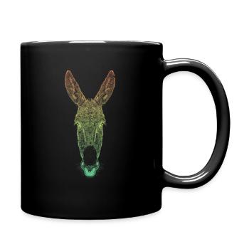 Donkey - Full Color Mug - black - Right