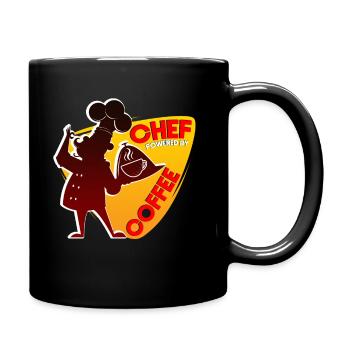 Chef Cooking Cook Recipe Meal Delicious Restaurant - Full Color Mug - black - Right