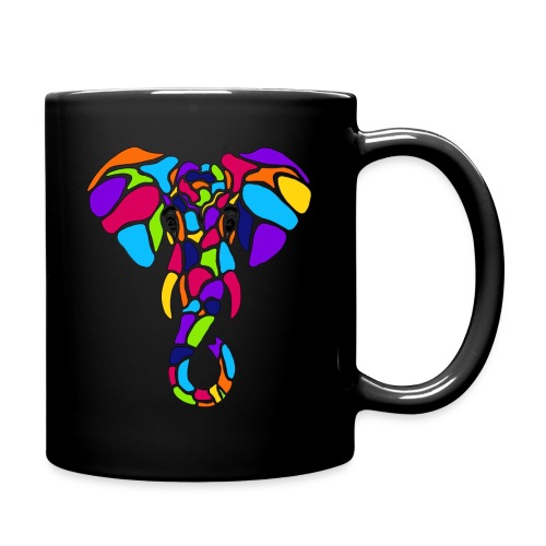 Art Deco elephant - Full Color Mug