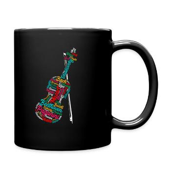 Classic Composers Classical Music - Full Color Mug - black - Right