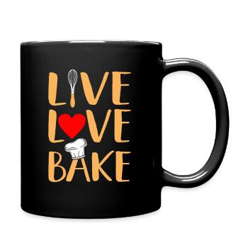 Baking - Full Color Mug - black - Right