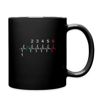 Motorcycle Gear Shift Gear Biker - Full Color Mug - black - Right