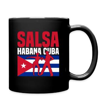 Cuban Salsa - Full Color Mug - black - Right