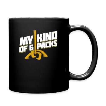 Horseshoes Pitch Horseshoe Pitching Player Gift - Full Color Mug - black - Right