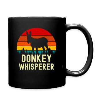 Donkey - Full Color Mug - black - Right